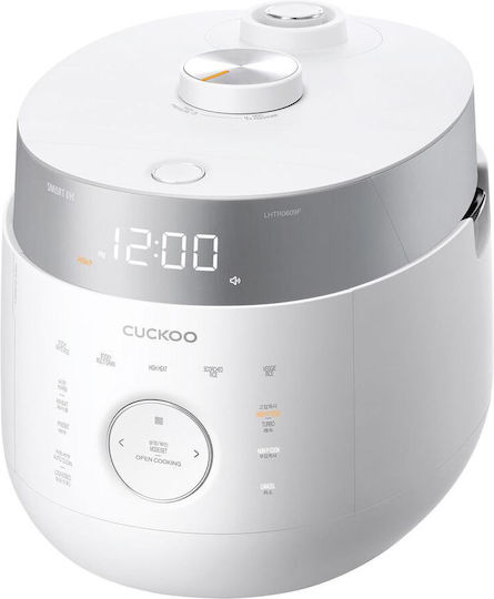 CUCKOO Rice Cooker Cuckoo 490W με Χωρητικότητα 1.08lt CRP-LHTR0609F