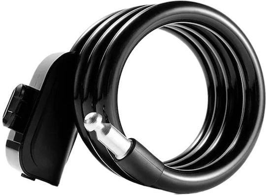 Rockbros RKS515-BK Κλειδαριά Ποδηλάτου Κουλούρα Μαύρη