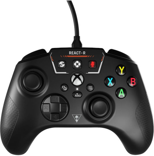 Turtle Beach REACT-R Ενσύρματο Gamepad για PC / Xbox One / Xbox Series Μαύρο