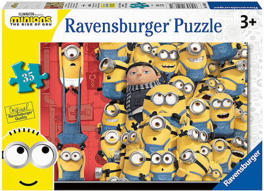 Παιδικό Puzzle Minions για 3+ Ετών 35pcs 05063 Ravensburger