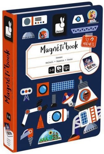 Janod Μαγνητικό Παιχνίδι Κατασκευών Διάστημα για Παιδιά 3+ Ετών J02589