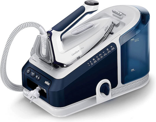 Braun CareStyle 7 Pro IS7282BL Σύστημα Σιδερώματος Πίεσης 8bar με Δοχείο 2lt