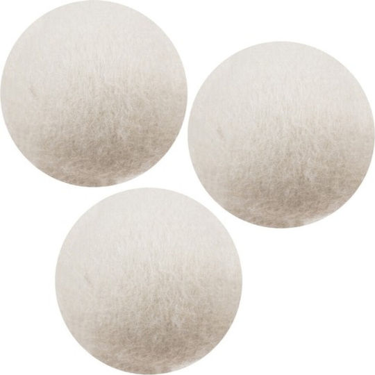 Μπάλες Πλυντηρίου για Ρούχα Λευκές 3τμχ