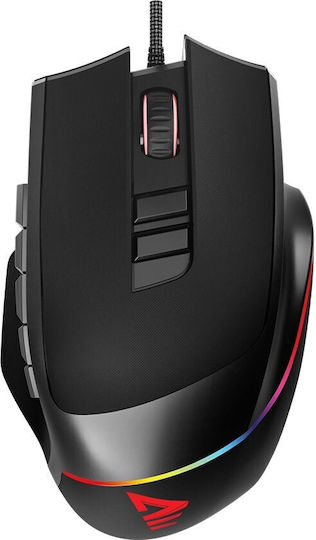 Savio Valiant RGB Gaming Ποντίκι 12400 DPI Μαύρο
