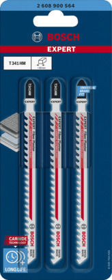 Bosch 2608900564 Λάμες για Δομικά Υλικά 132mm 3τμχ