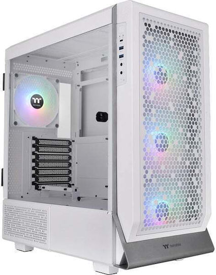 Thermaltake Ceres 500 TG ARGB Gaming Midi Tower Κουτί Υπολογιστή με Πλαϊνό Παράθυρο Snow