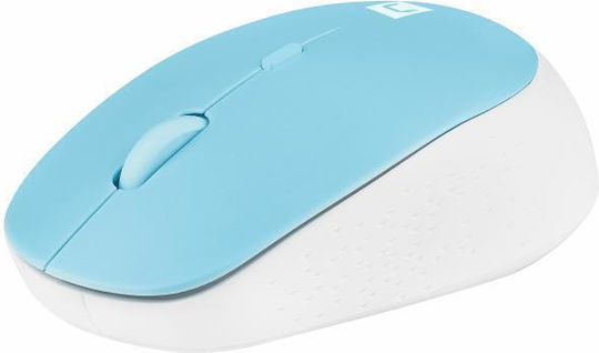 Natec Harrier 2 Ασύρματο Bluetooth Ποντίκι White/Blue