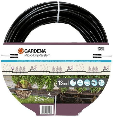 Gardena 13503-20 Σταλακτηφόρος Σωλήνας 25m Με Σταλάκτες