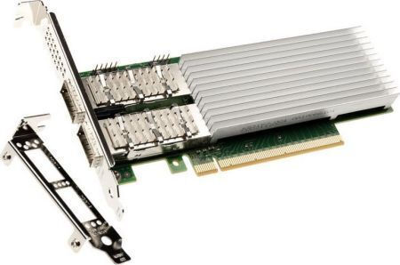 Intel E810-CQDA2 Ενσύρματη Κάρτα Δικτύου QSFP28 PCI-e