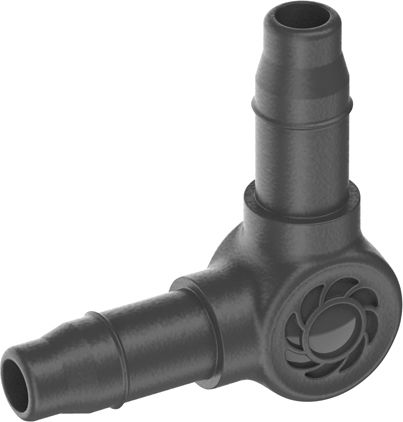 Gardena 13212-20 Σύνδεσμος Σωλήνων Ποτίσματος 4.6mm 10τμχ Μαύρο