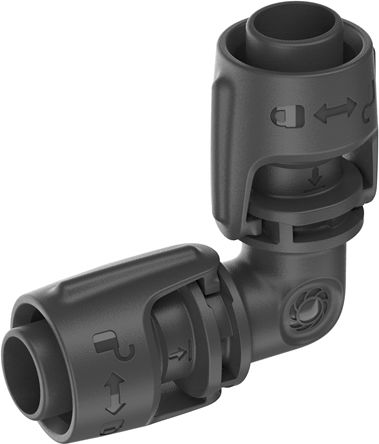 Gardena 13202-20 Γωνία Σωλήνων Ποτίσματος 13mm 2τμχ