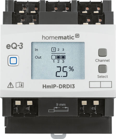 HomeMatic HMIP-DRDI3 Ενδιάμεσος Διακόπτης 154434A0