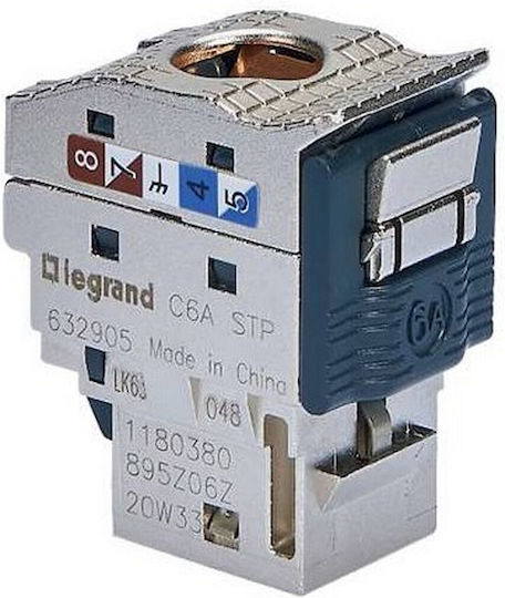 Legrand Linkeo C STP Cat6a Συσκευασία 24 Τεμαχίων Keystone 24τμχ