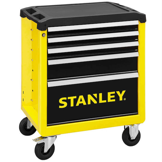 Stanley Τροχήλατος Μεταλλικός Εργαλειοφόρος με 5 Συρτάρια Π73.5xΒ51.5xΥ89εκ. STST74305-1