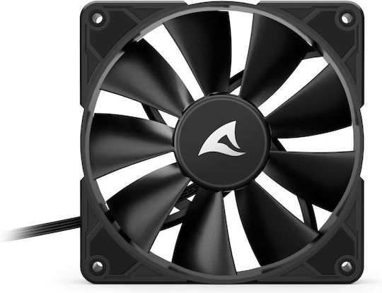Sharkoon SilentStorm BW120 Case Fan με Σύνδεση 4-Pin PWM
