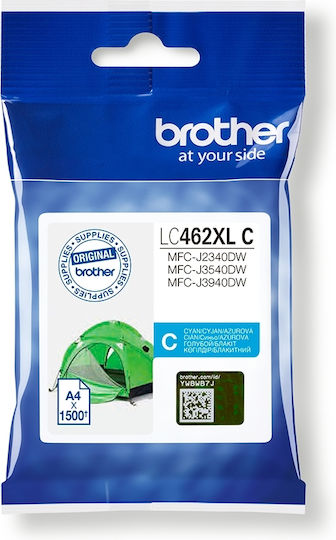 Brother LC462XLC Γνήσιο Μελάνι Εκτυπωτή InkJet Κυανό (LC-462XLC)
