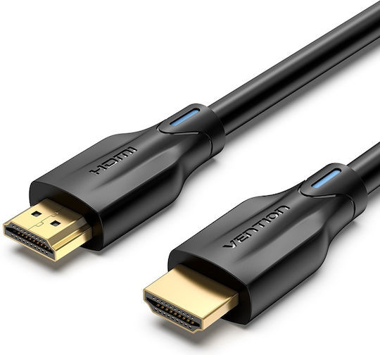 Vention HDMI 2.1 Cable HDMI male - HDMI male 1.5m Μαύρο AANBG