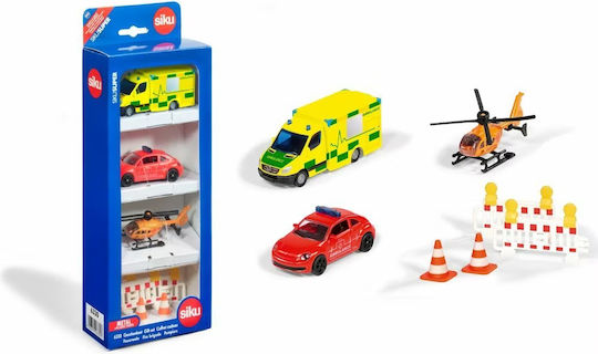 Siku Rescue Team Σετ Αυτοκινητάκια για 3+ Ετών