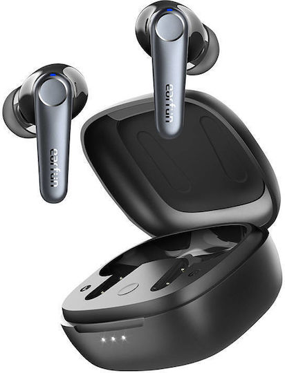 Earfun Air Pro 3 In-ear Bluetooth Handsfree Ακουστικά με Θήκη Φόρτισης Μαύρα