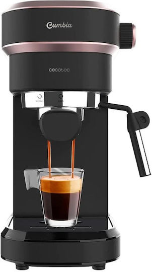 Cecotec Cafelizzia 890 Μηχανή Espresso 1350W Πίεσης 20bar Rose