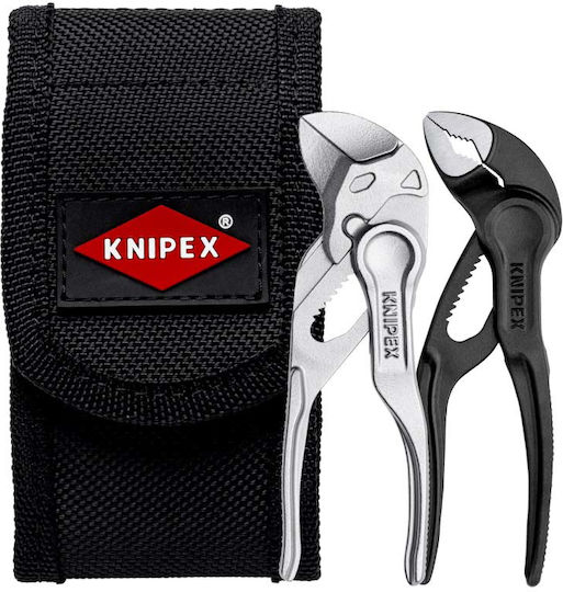 Knipex Σετ Γκαζοτανάλιες 100mm 00 20 72 V04 XS 2τμχ