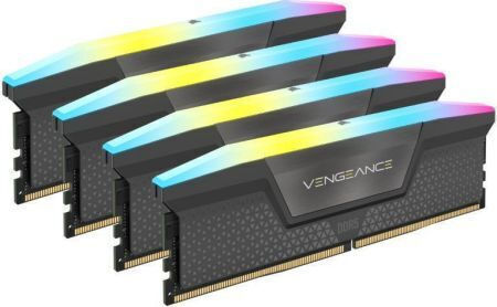 Corsair Vengeance RGB DDR5 64GB RAM με 4x16GB Modules και Ταχύτητα 6200 για Desktop CMH64GX5M4B6200C32