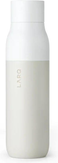 LARQ PureVis Μπουκάλι Θερμός Ανοξείδωτο 500ml Granite White KOLA002 BDGW050A