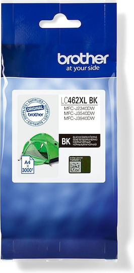 Brother LC462XLBK Γνήσιο Μελάνι Εκτυπωτή InkJet Μαύρο (LC-462XLBK)