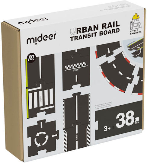 Παιδικό Puzzle Urban Rail Transit για 3+ Ετών 38pcs MD6176 MiDeer