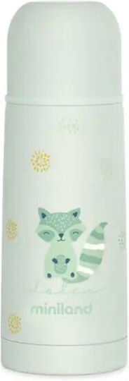 Miniland Βρεφικό Θερμός Υγρών Ανοξείδωτο Mint 350ml 89485
