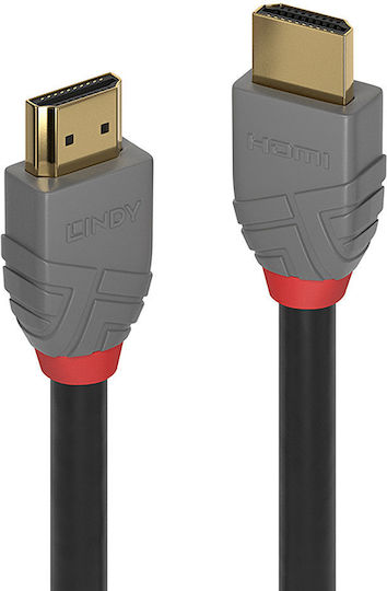 Lindy Anthra Line HDMI 2.0 Cable HDMI male - HDMI male 20m Μαύρο 36969