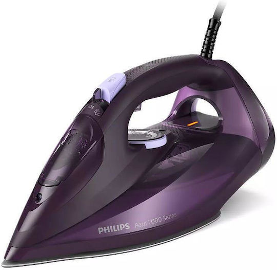 Philips Σίδερο Ατμού 2800W με Συνεχόμενη Παροχή 50gr/min Purple DST7051/30