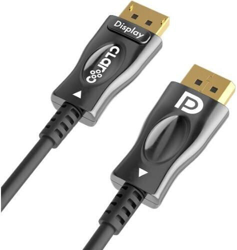 Claroc Cable DisplayPort male - DisplayPort male 20m Μαύρο (CLAROC-DP-14-20M)