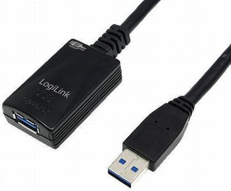 LogiLink USB 3.0 Cable USB-A male - USB-A female 5m (UA0127)