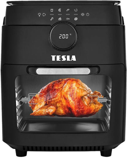 Tesla Aircook Air Fryer με Wi-Fi 12lt Μαύρο