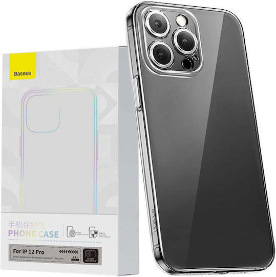 Baseus Simple Back Cover Πλαστικό 1.3mm Διάφανο (iPhone 12 / 12 Pro) P60151102201-01