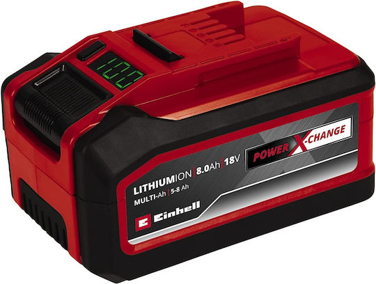 Einhell Μπαταρία Εργαλείου Λιθίου 18V με Χωρητικότητα 8Ah 4511600