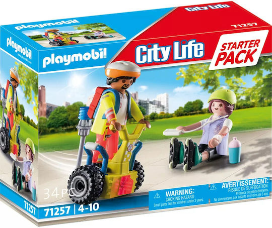 Playmobil City Life Διάσωση με Self-Balance για 4-10 ετών 71257