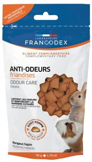 Francodex Διατροφικό Συμπλήρωμα για Νεαρό Ινδικό Χοιρίδιο / Κουνέλι / Χάμστερ με Μήλο 50gr 174130