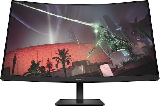 HP OMEN 32c VA HDR Curved Gaming Monitor 31.5" QHD 2560x1440 165Hz με Χρόνο Απόκρισης 1ms GTG