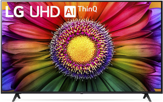LG Smart Τηλεόραση 75" 4K UHD LED UR80 HDR (2023) 75UR80006LJ