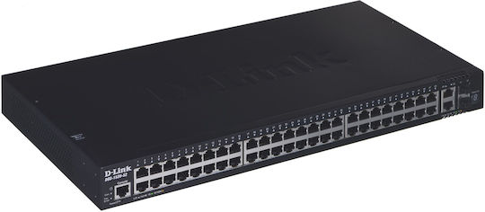 D-Link DGS-1520-52/E v1 Managed L3 Switch με 48 Θύρες Gigabit (1Gbps) Ethernet και 2 SFP Θύρες