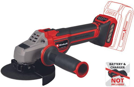 Einhell TP-AG 18/125 CE Q BL Τροχός 125mm Μπαταρίας Brushless με Ρύθμιση Στροφών 18V Solo