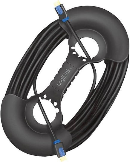 LogiLink Στήριγμα Καλωδίων Μαύρο KAB0068 1τμχ