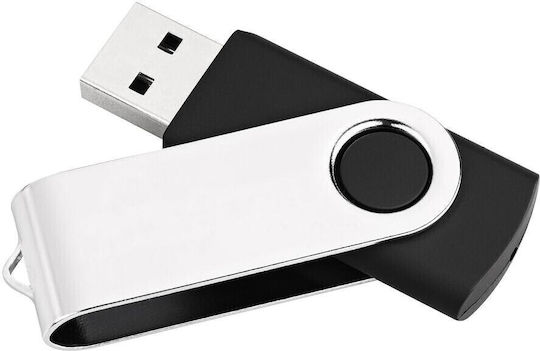 MediaRange Neutral 8GB USB 2.0 Stick Μαύρο
