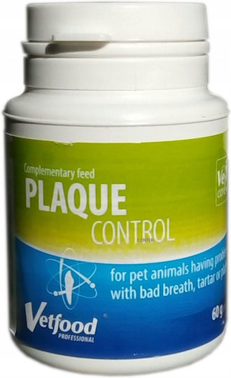 Vetfood Plaque Control Βιταμίνη Σκόνη για Οδοντική Φροντίδα 60gr 823782