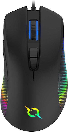 Aqirys RGB Gaming Ποντίκι 12000 DPI Μαύρο