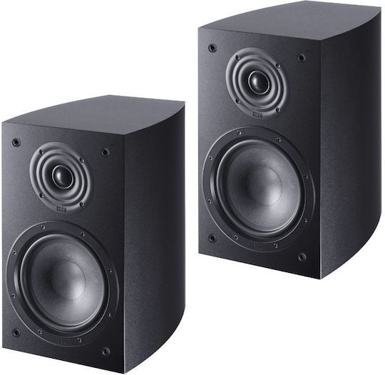 Heco Victa Elite 302 D1345802P Ζεύγος Ηχείων Hi-Fi Βιβλιοθήκης 80W 2 Δρόμων Π20xΒ31xΥ35.2εκ. Μαύρο