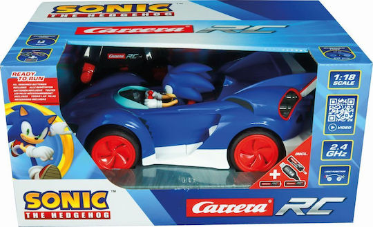 Carrera Sonic The Hedgehog Τηλεκατευθυνόμενο Αυτοκίνητο Μπλε 370201063