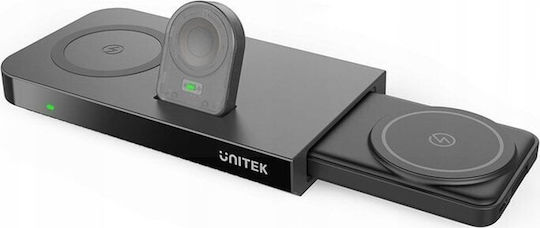 Unitek Ασύρματος Φορτιστής (Qi Pad) 48W Μαύρος (P1222A)